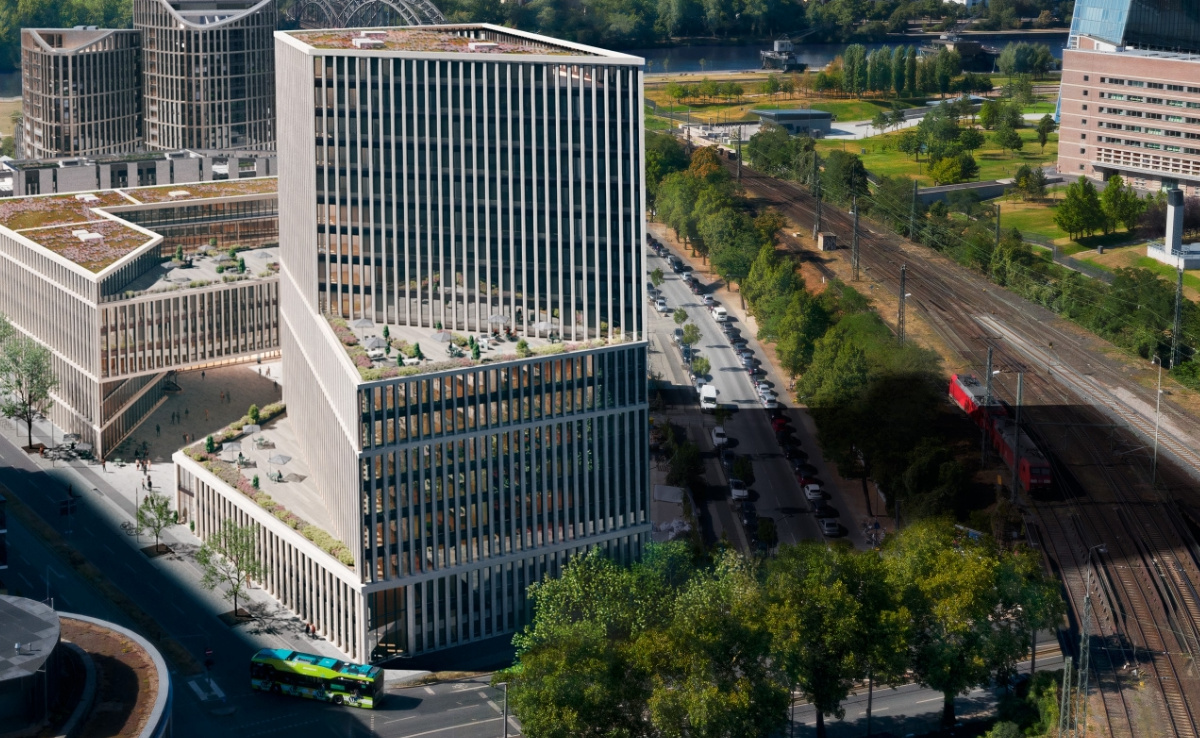 Hafenparkquartier Frankfurt